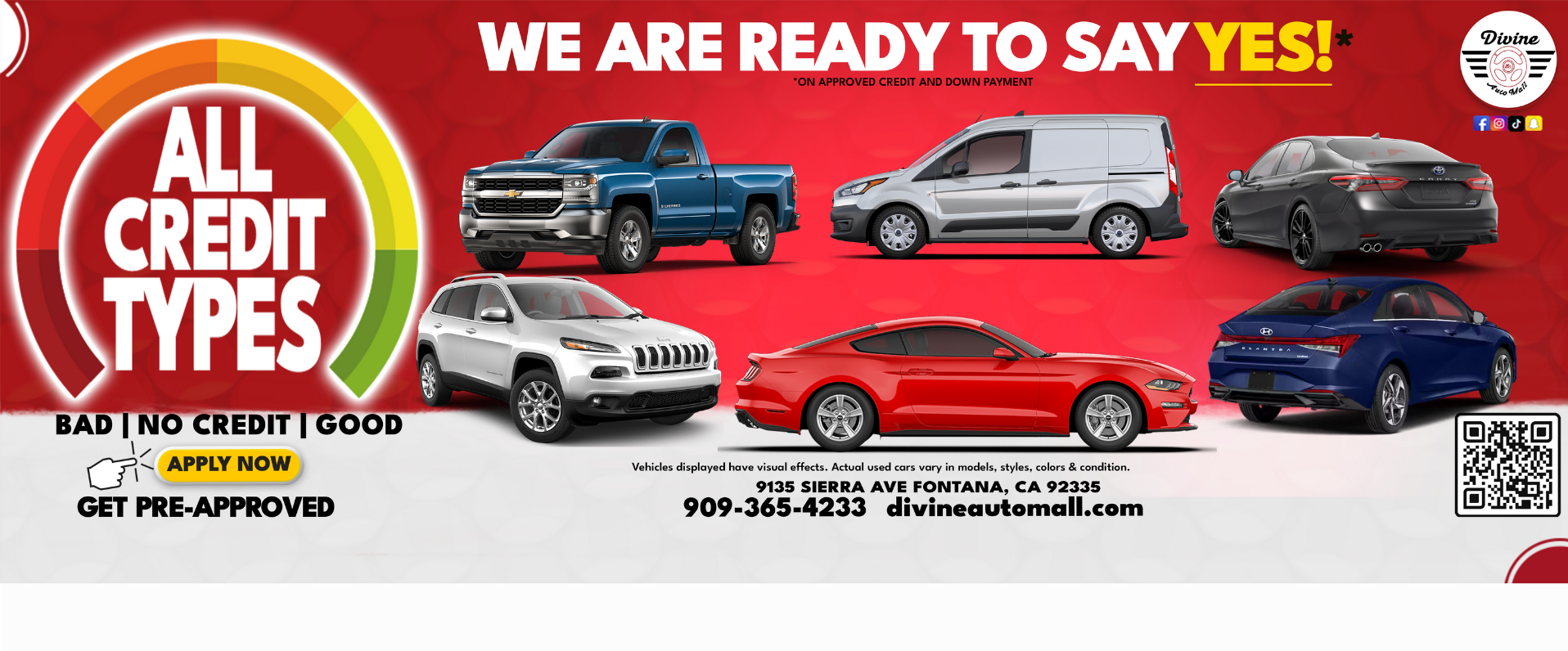 Used Cars Fontana CA Used Cars & Trucks CA Divine Auto Mall