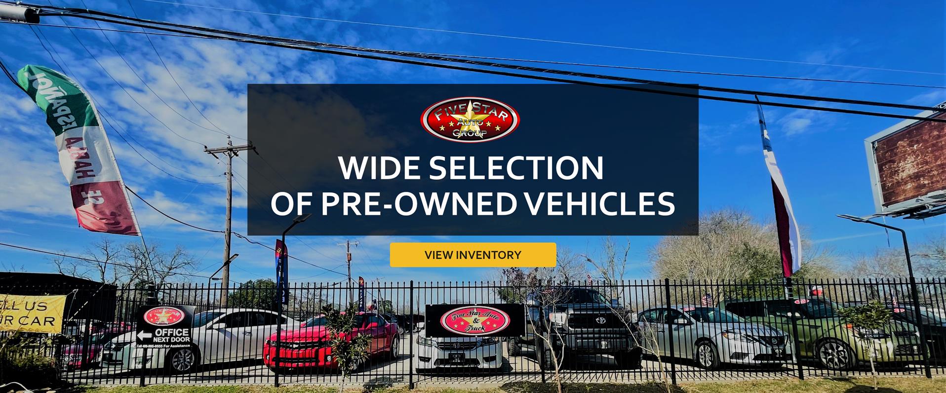Used Cars TEXAS CITY TX Used Cars & Trucks TX Five Star Auto Group