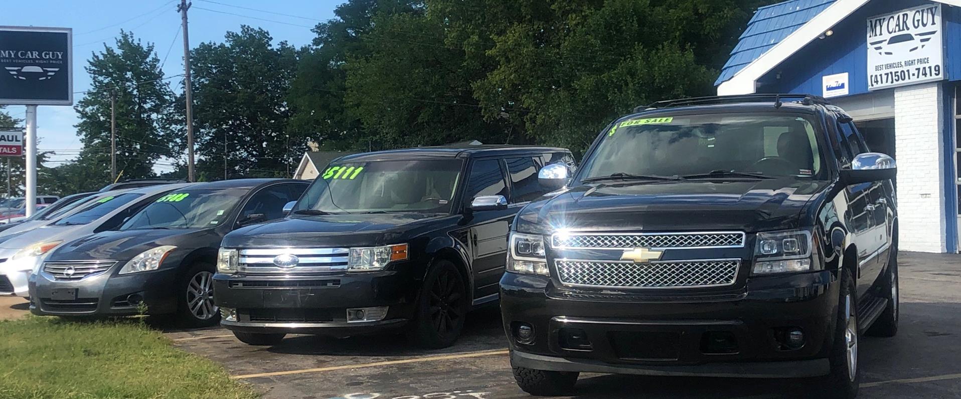 Used Cars Springfield MO Used Cars & Trucks MO My Car Guy Auto Group