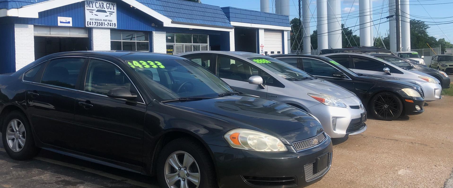 Used Cars Springfield MO Used Cars & Trucks MO My Car Guy Auto Group