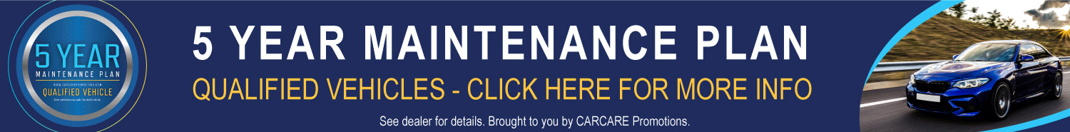 5 year maintenance plan: Learn More