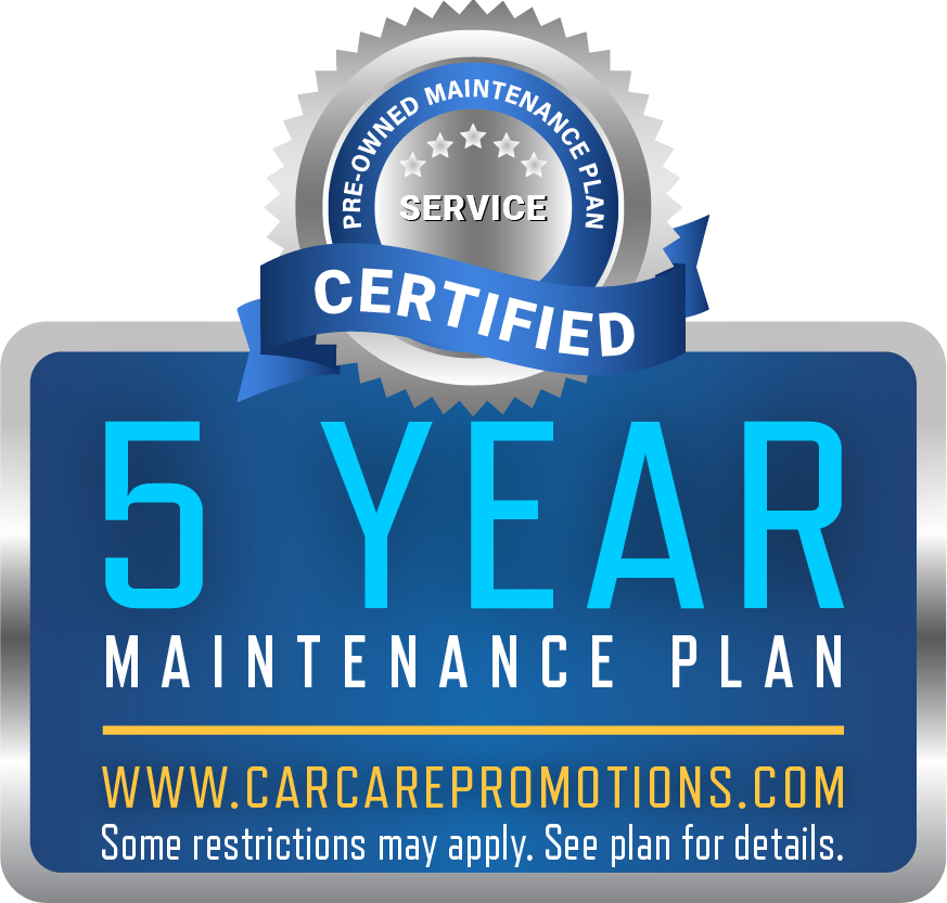 5 Year Maintenance Plan Certified Service Logo