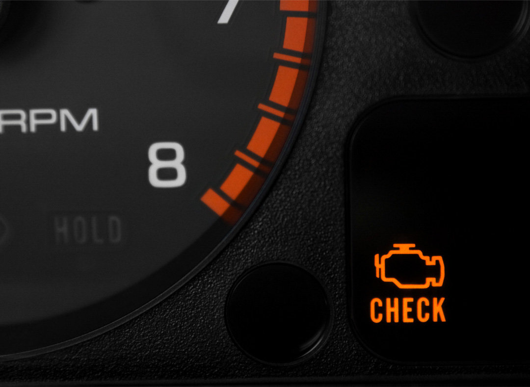 Check Engine Light on