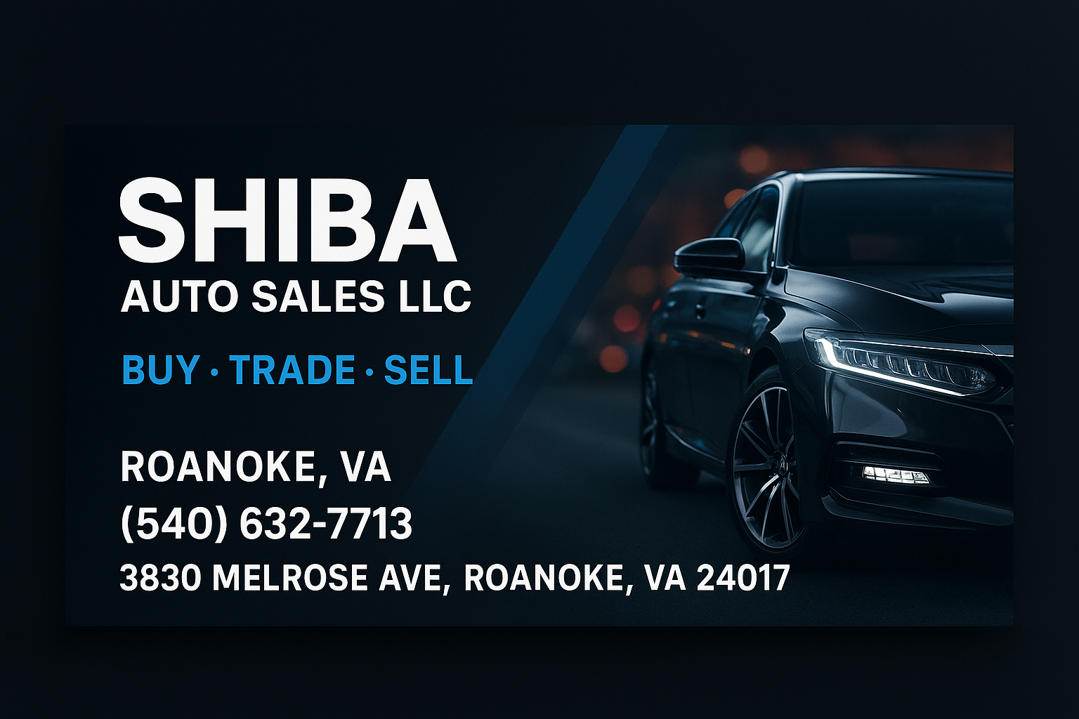 Shiba Auto Sales LLC