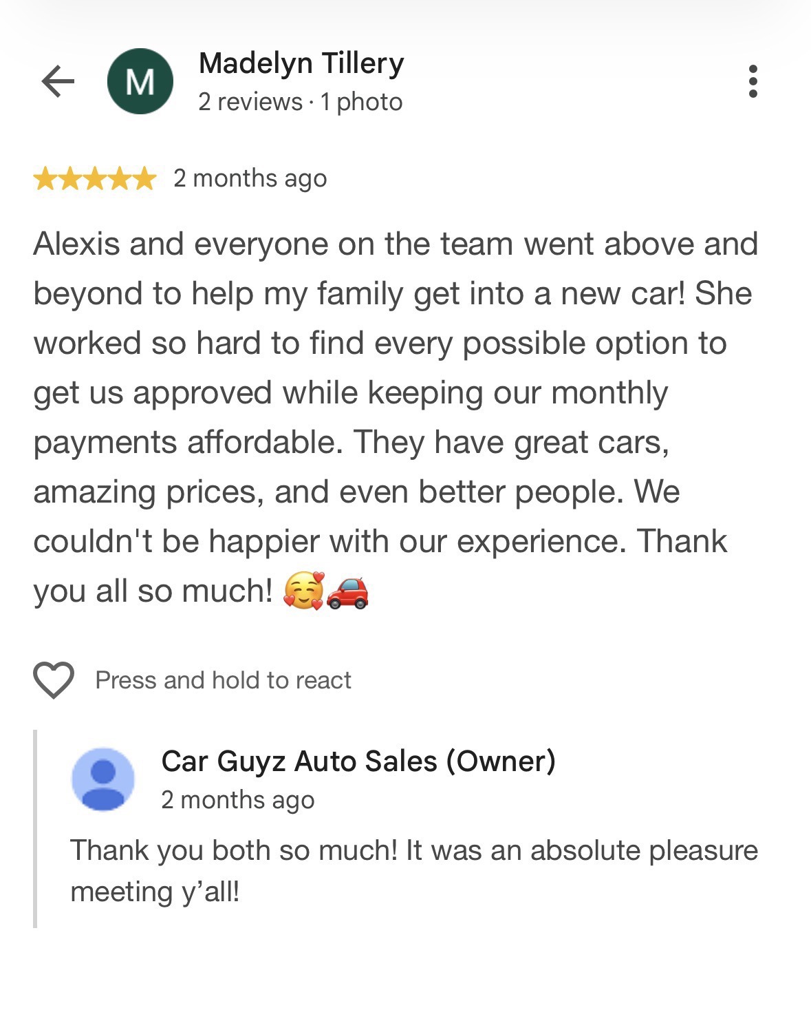 Testimonial Photo