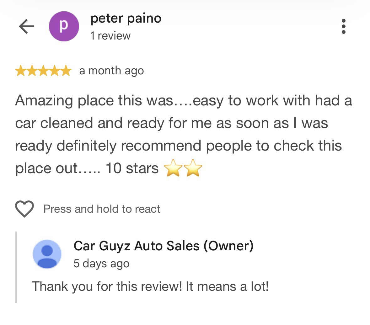 Testimonial Photo