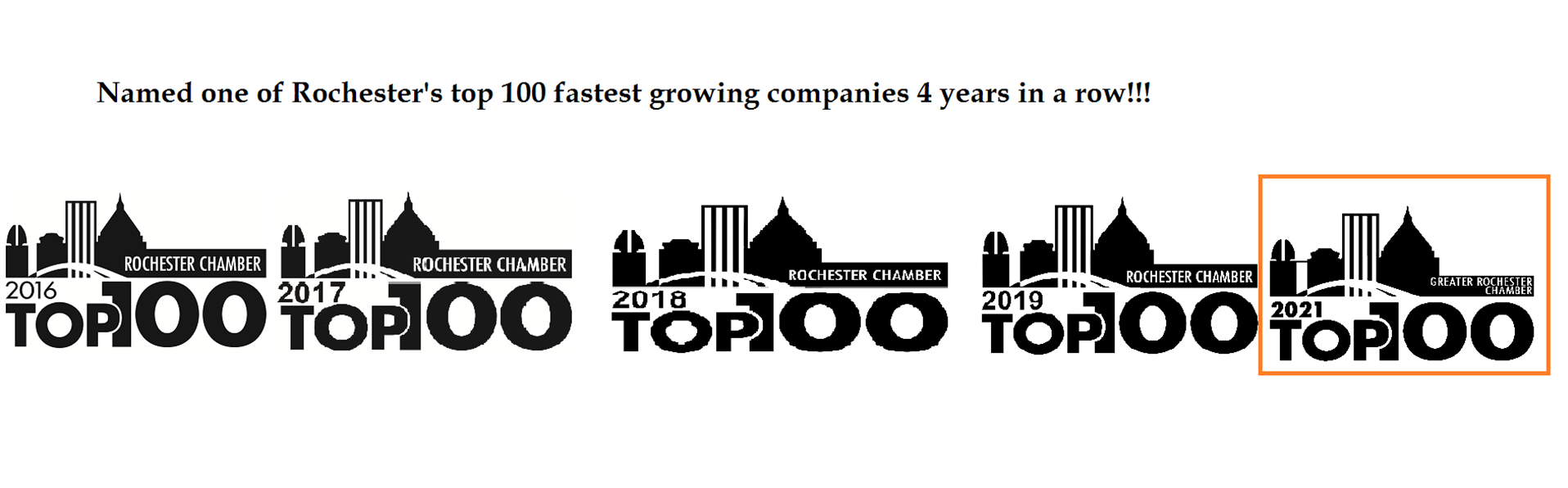 NOW 5 YEARS IN A ROW!!!