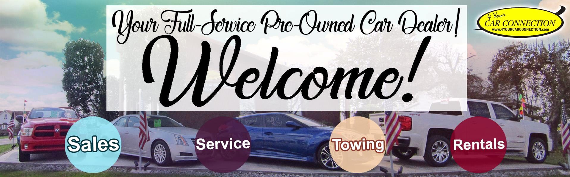 4 your car connection
Used Cars Cranberry PA | Used Cars 4 your car connection
Used Cars Cranberry PA | Used Cars