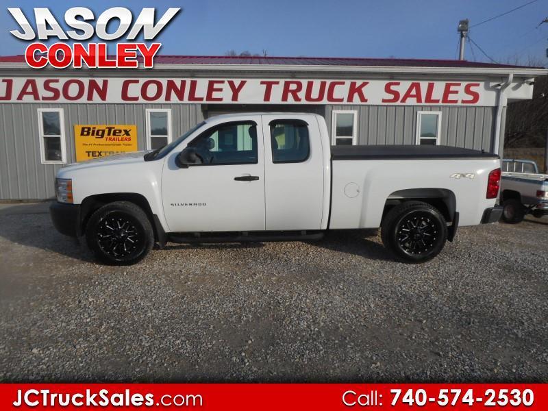 Used 2013 Chevrolet Silverado 1500 4WD Ext Cab 143.5" Work Truck for