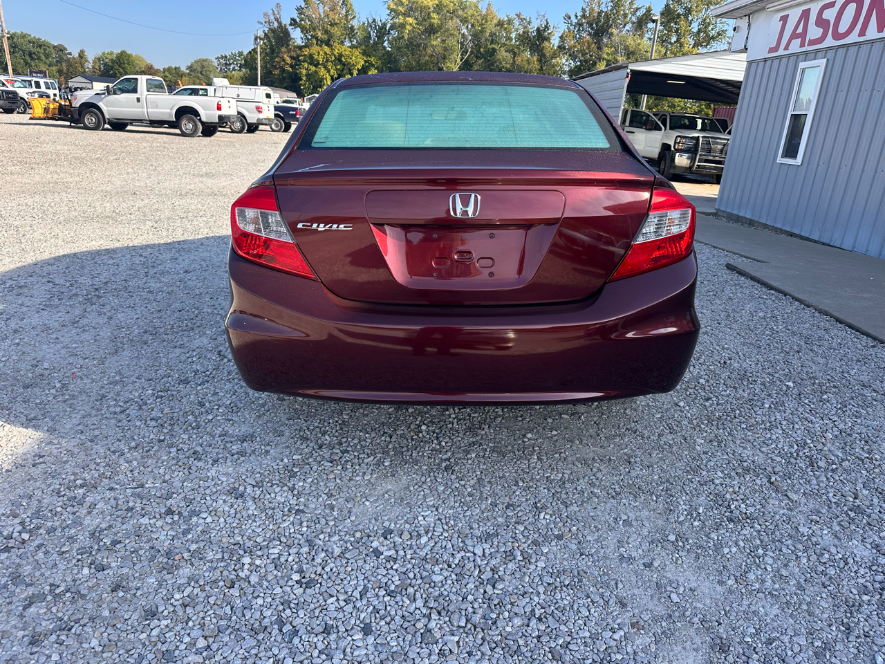 Honda Civic Sdn 4dr Auto LX 2012 Honda Civic Sdn 4dr Auto LX 2012