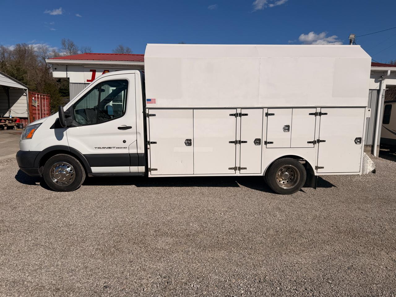 2015 Ford Transit Chassis Cab T-350 156" 10360 GVWR DRW ALUMINUM BED!!!!