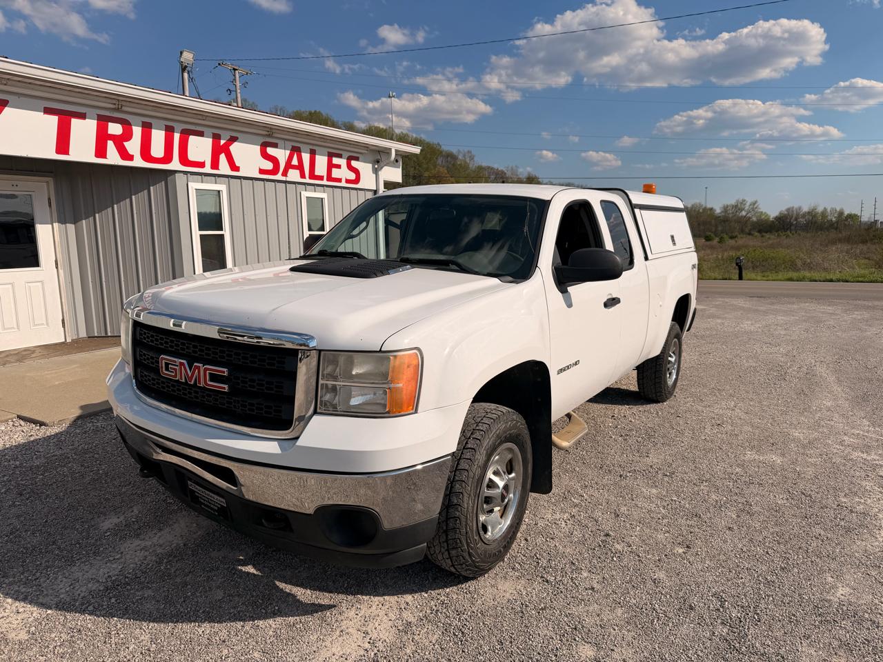 GMC Sierra 2500HD 4WD Ext Cab 144.2" Work Truck 2012