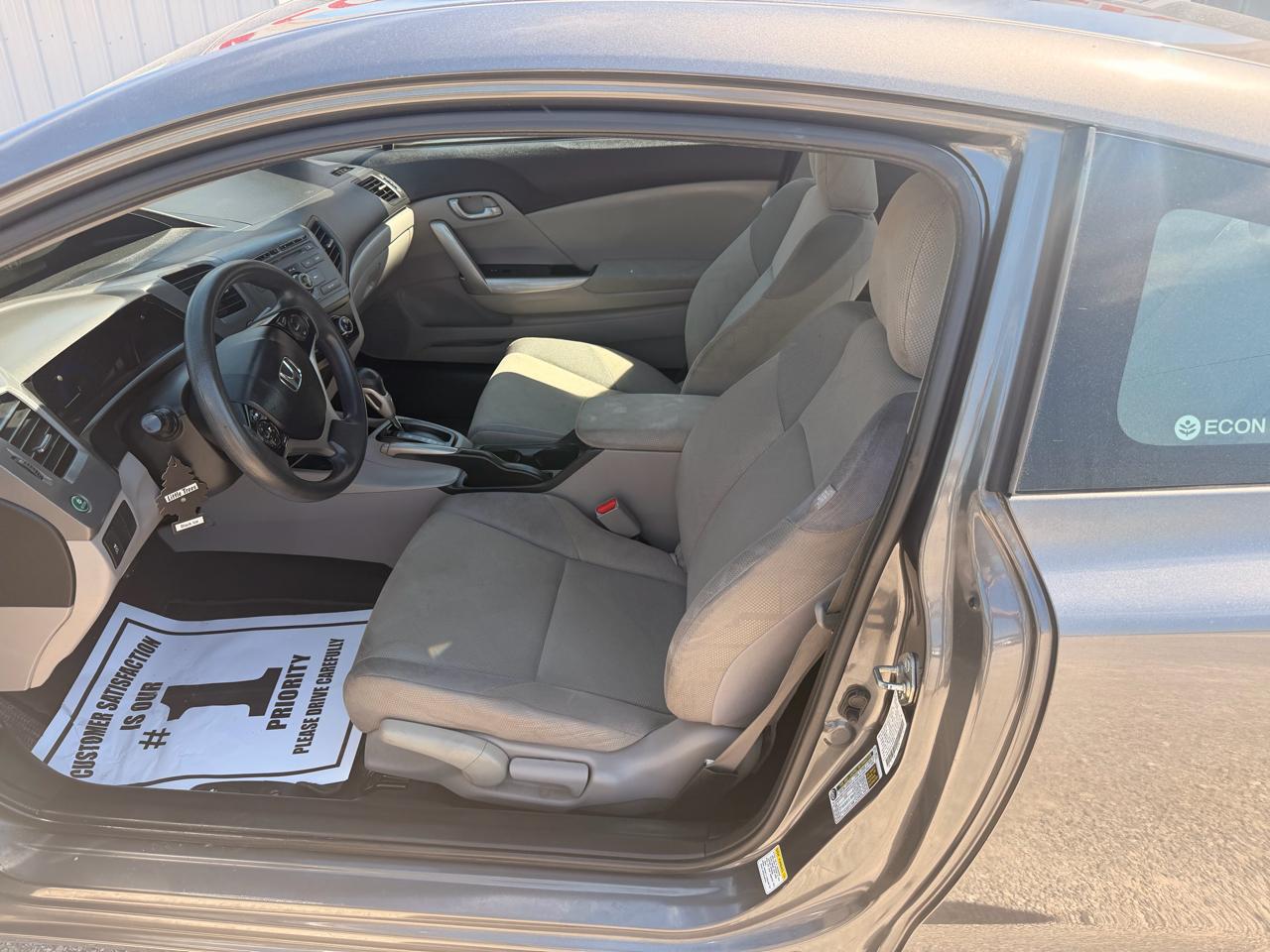 Honda Civic Cpe 2dr Auto LX 2012