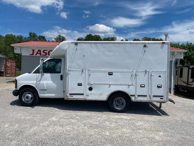 White 1998 Chevrolet Chevy Van G3500 Extended RWD Van Rear-Wheel Drive Automatic