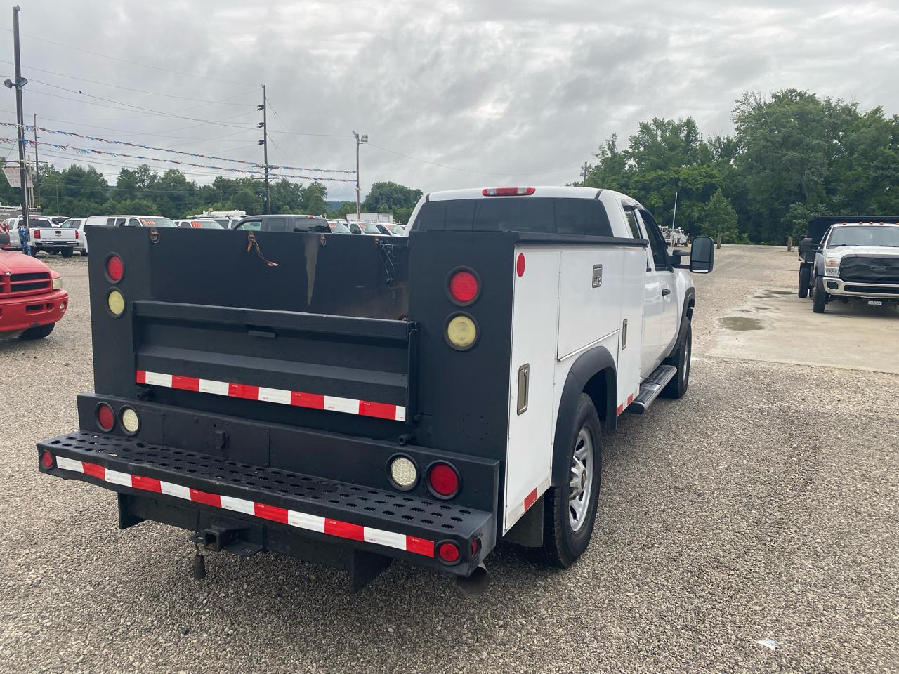 Chevrolet Silverado 3500HD 4WD Ext Cab 158.2" Work Truck 2012