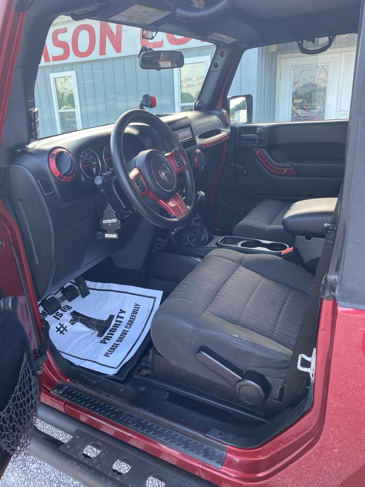 Jeep Wrangler 4WD 2dr Sport 2012