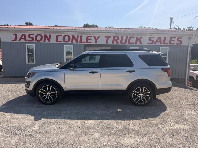Silver 2016 Ford Explorer SUV / Crossover All-Wheel Drive Automatic