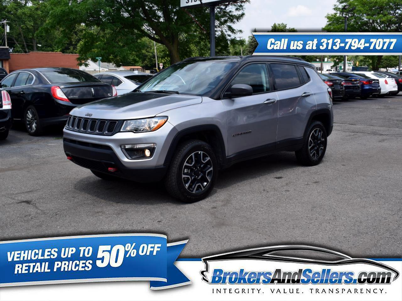 Used 2019 Jeep Compass Trailhawk 4WD for Sale in Detroit ...