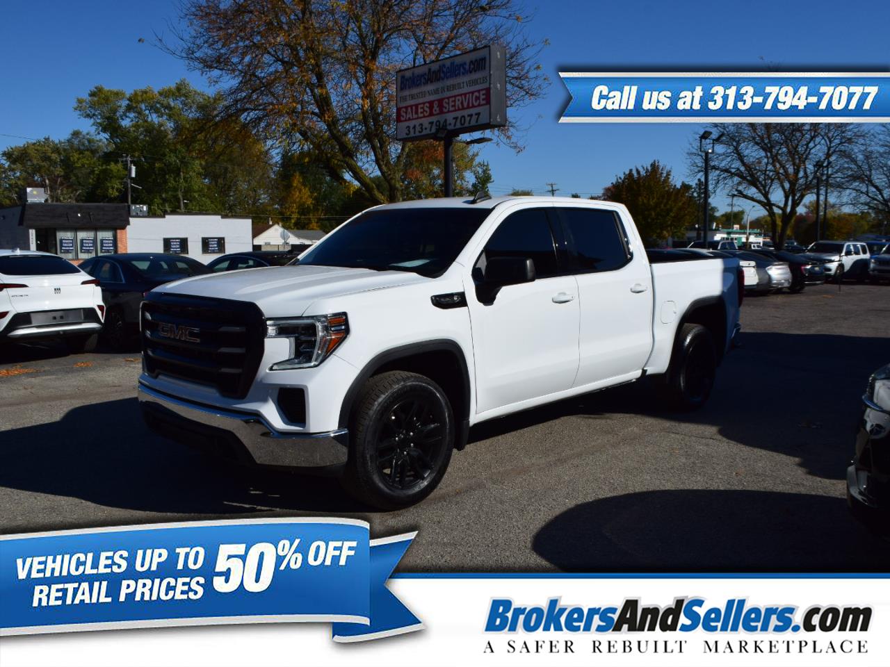 2021 GMC Sierra 1500 4WD Crew Cab 147" SLE