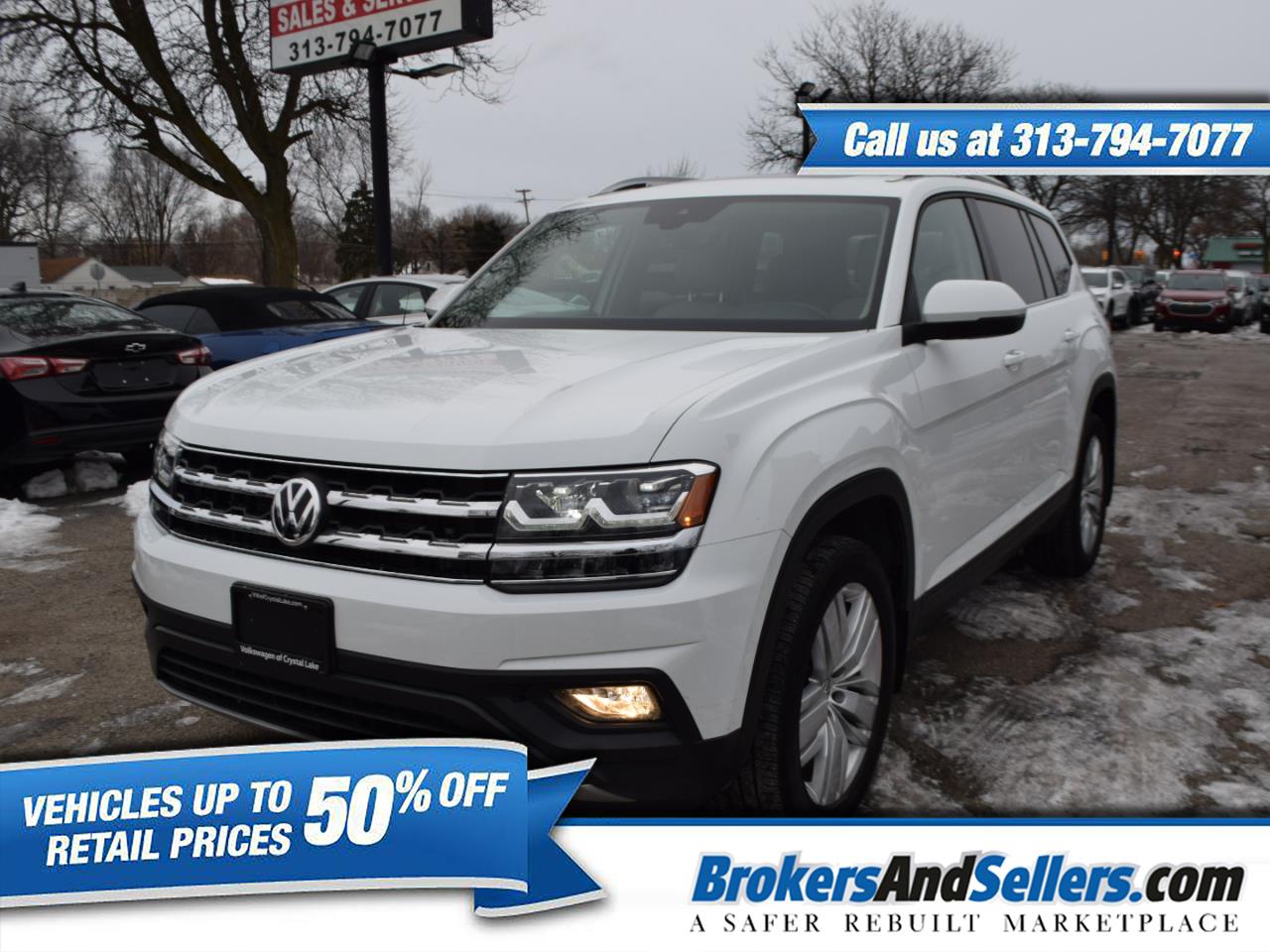 2019 Volkswagen Atlas 3.6L V6 SE w/Technology 4MOTION