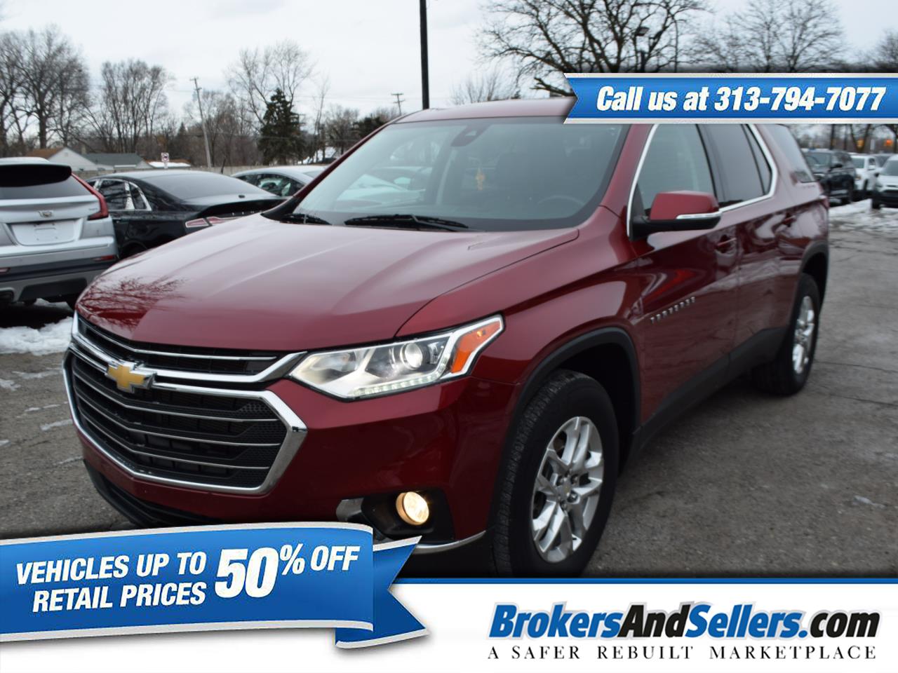 2021 Chevrolet Traverse AWD 4dr LT Leather