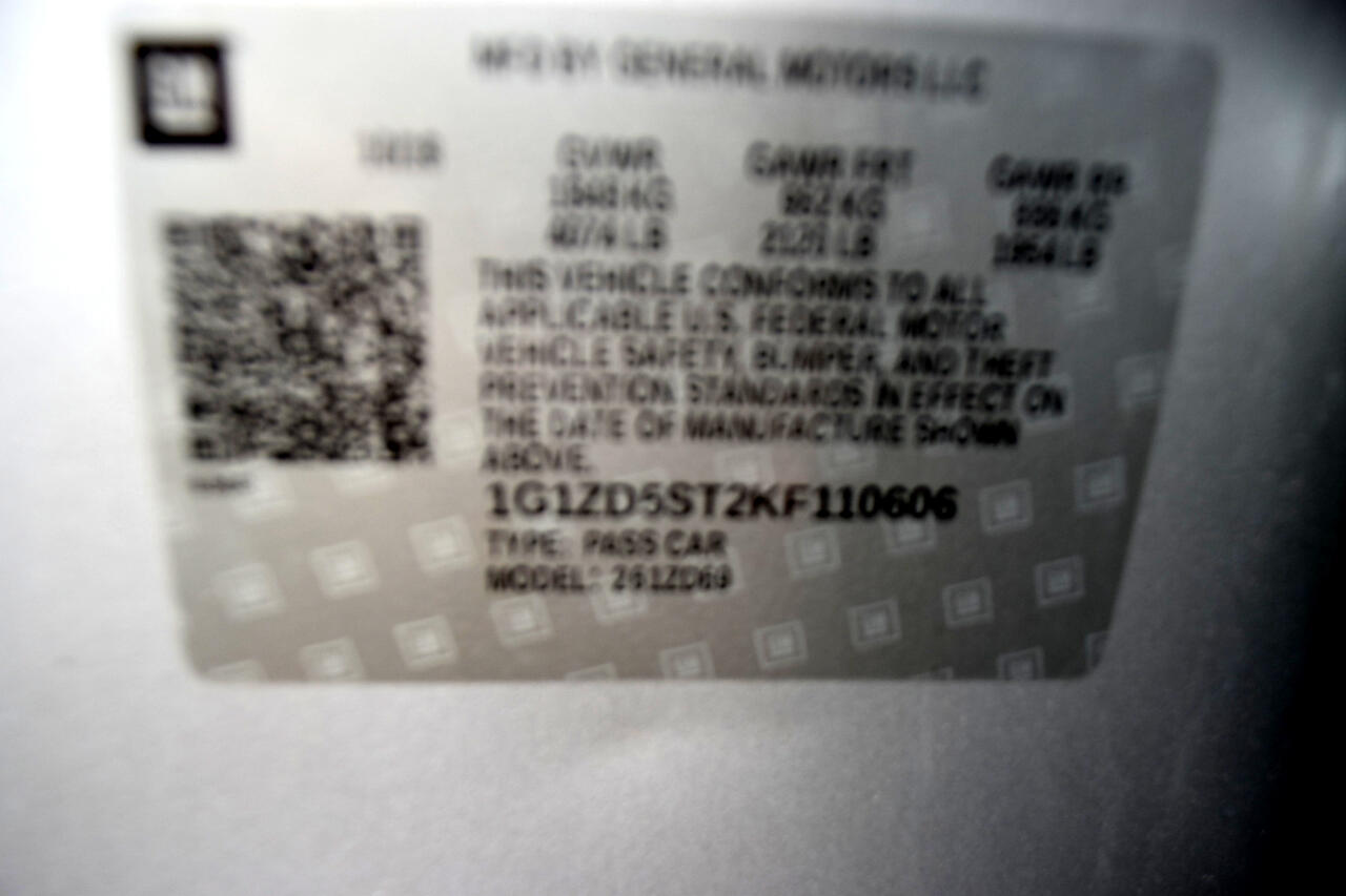 Chevrolet Malibu 4dr Sdn LT w/1LT 2019