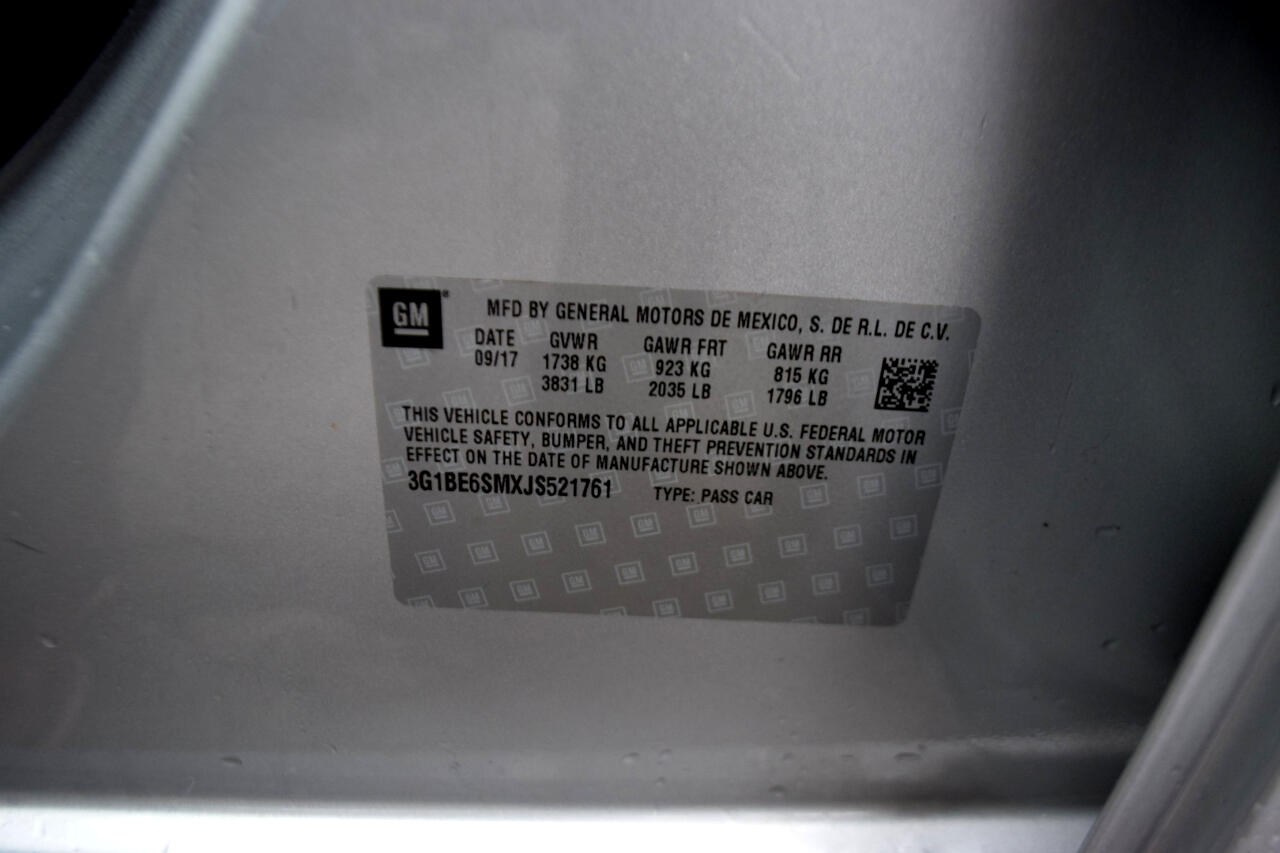 Chevrolet Cruze 4dr HB 1.4L LT w/1SD 2018