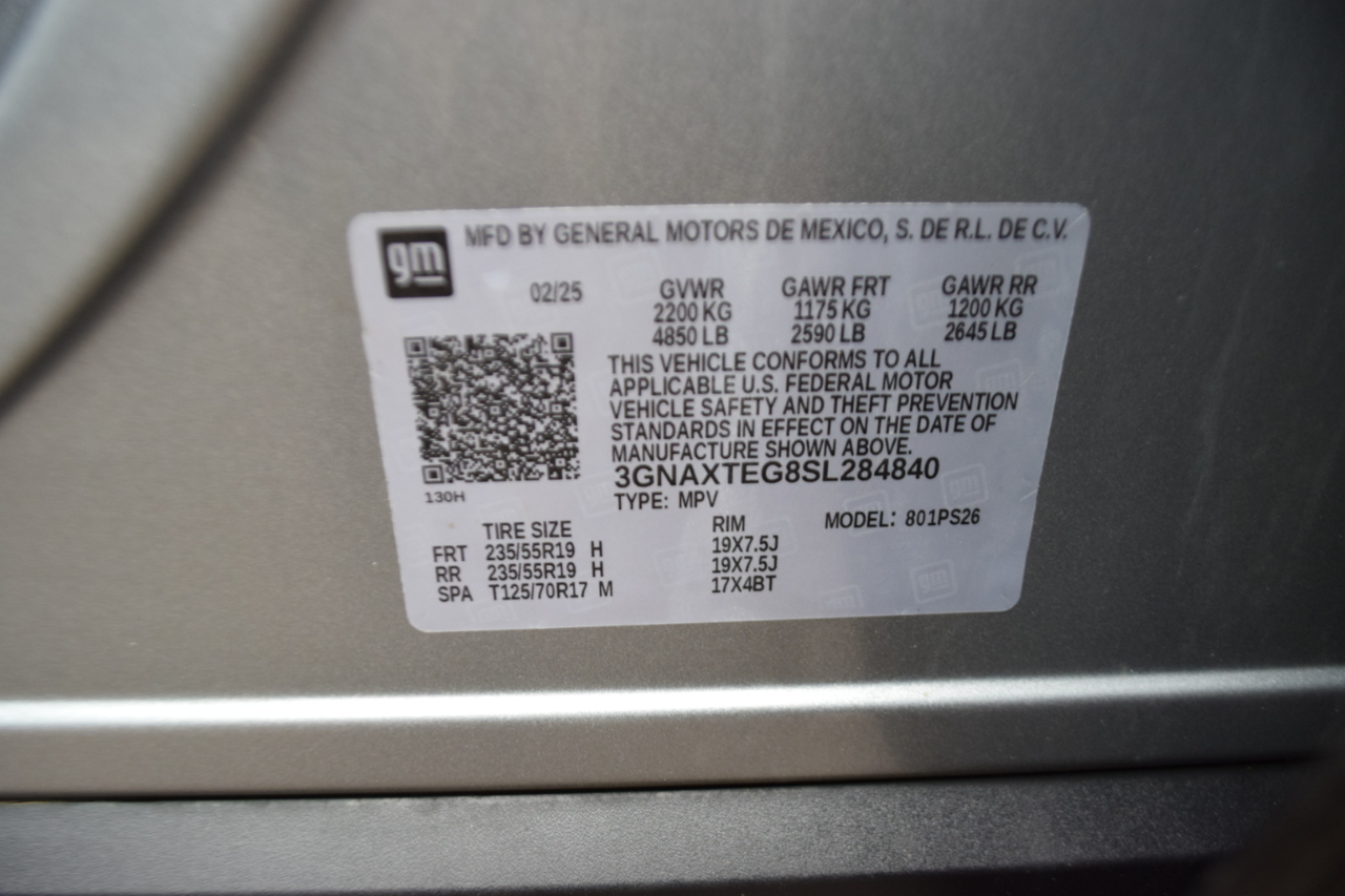 Chevrolet Equinox AWD 4dr RS w/2RS 2025