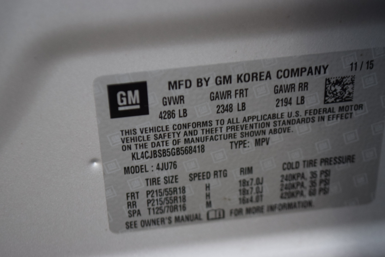 Buick Encore FWD 4dr Convenience 2016