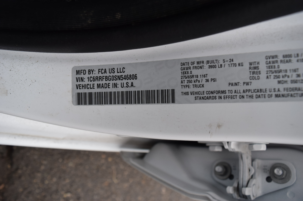 RAM 1500 Big Horn 4x4 Quad Cab 6'4" Box 2025