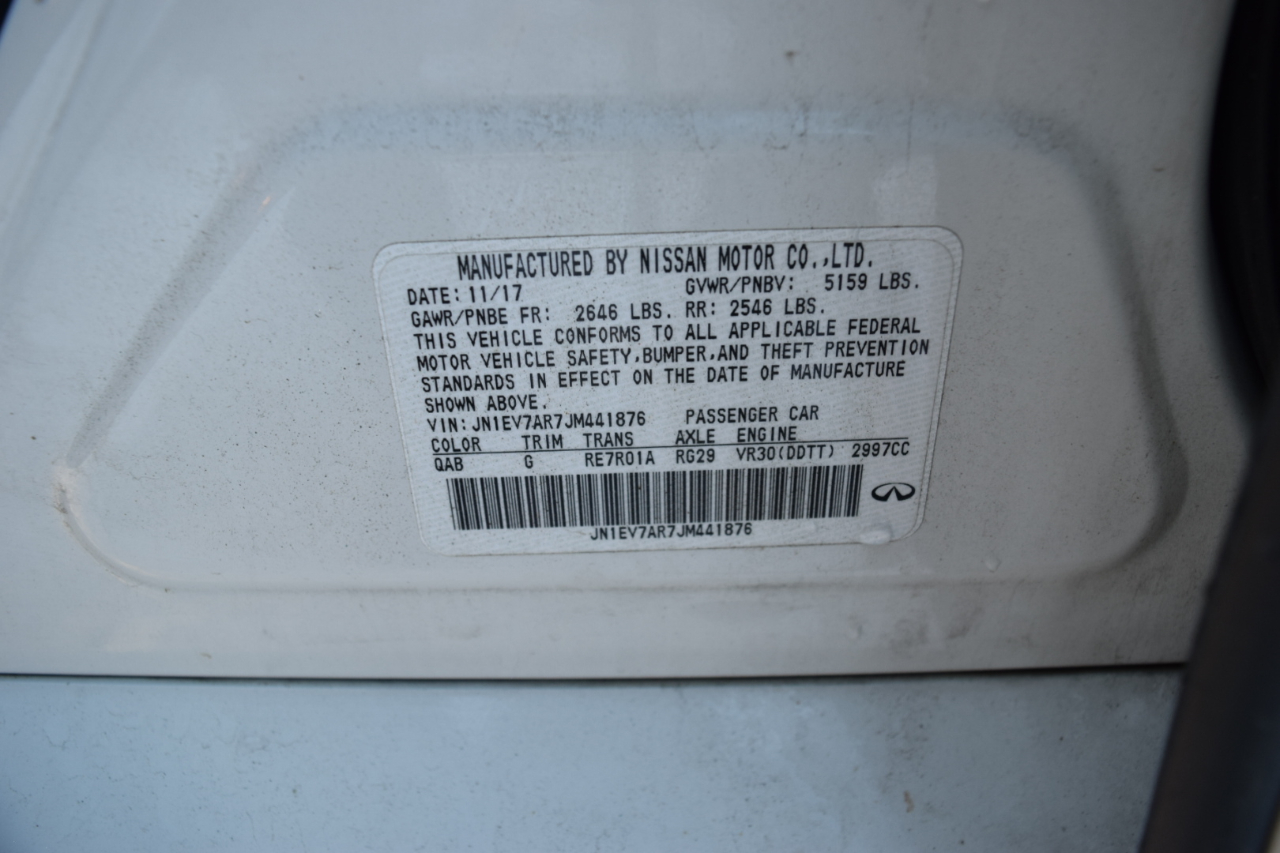 Infiniti Q50 LUXE AWD 2018