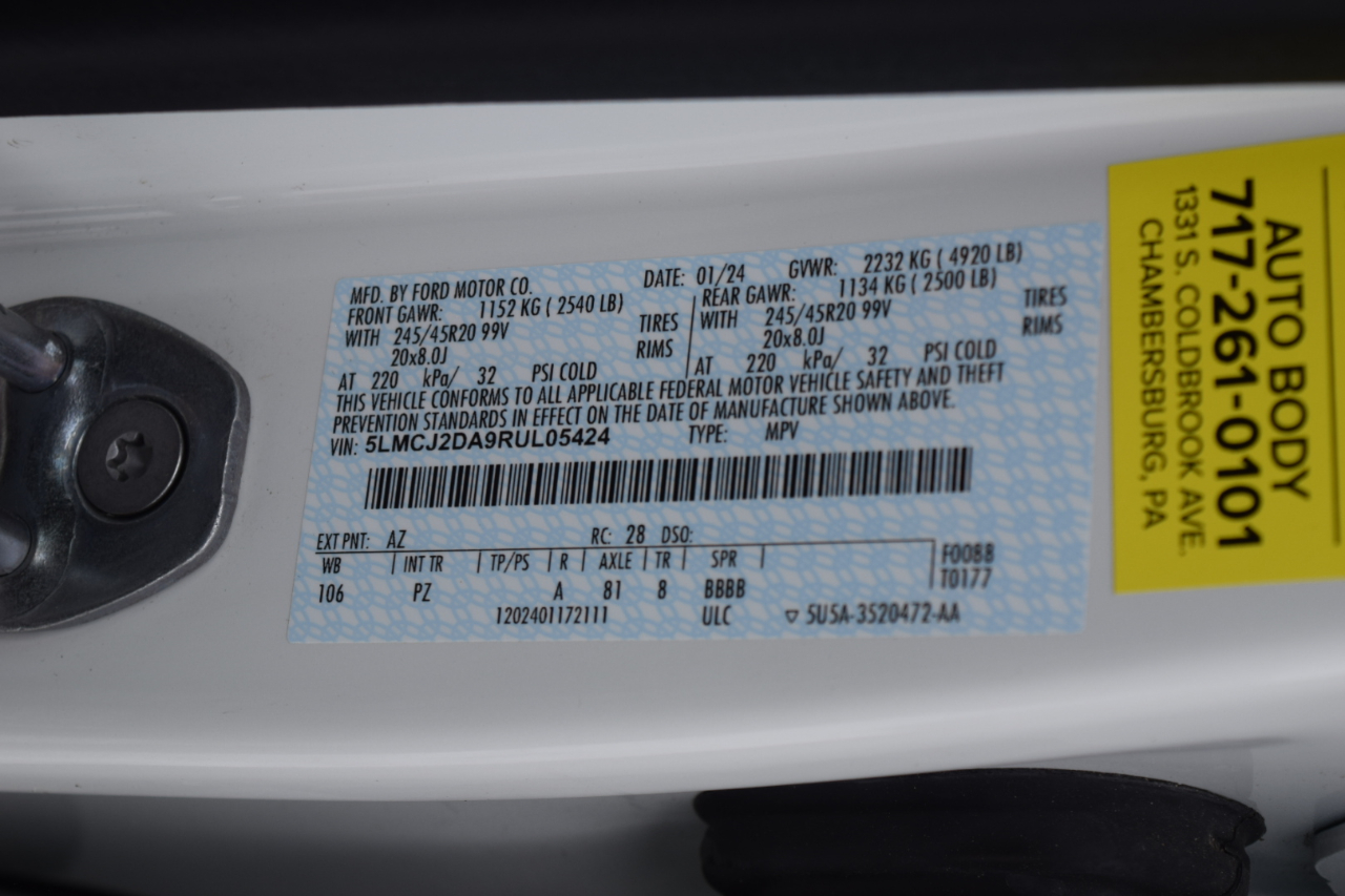 Lincoln Corsair Reserve AWD 2024