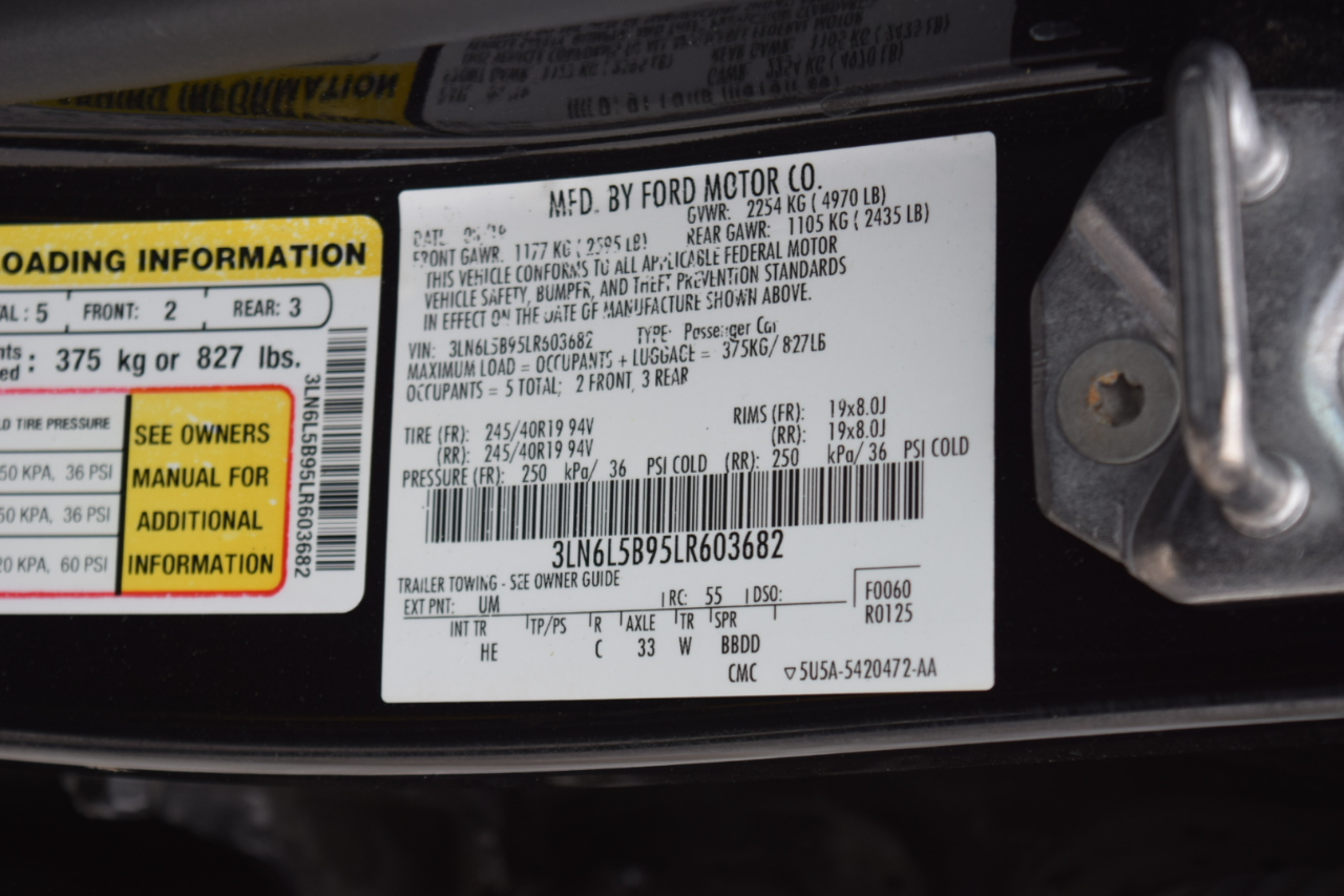 Lincoln MKZ Standard AWD 2020