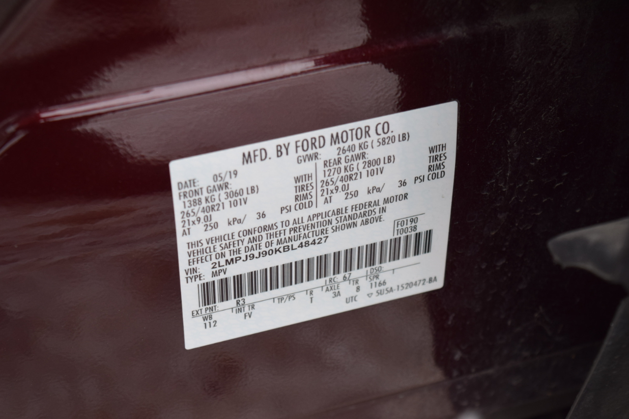 Lincoln Nautilus Black Label AWD 2019