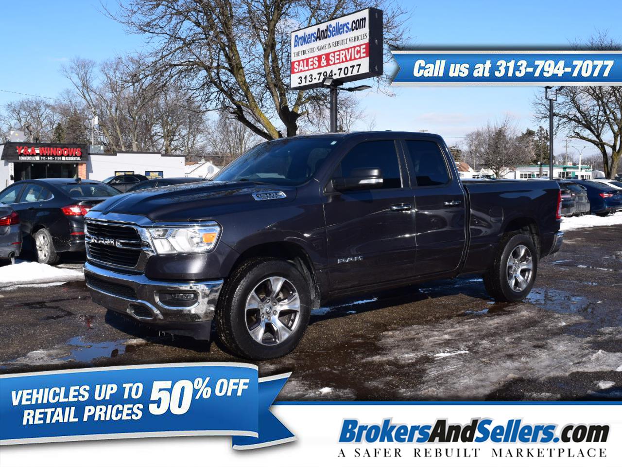 RAM 1500 Big Horn 4x4 Quad Cab 6'4" Box 2019