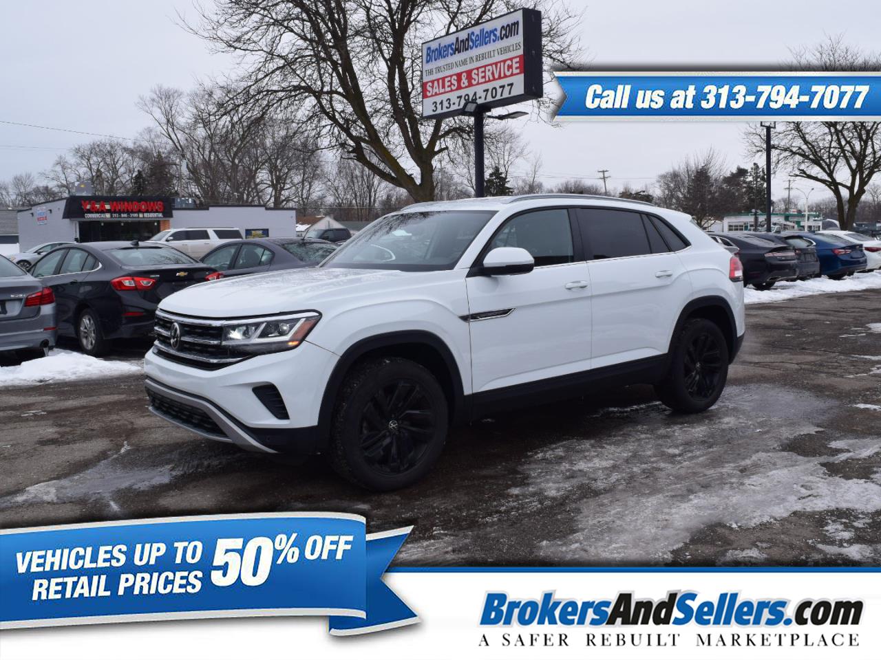 2022 Volkswagen Atlas Cross Sport 3.6L V6 SE w/Technology 4MOTION