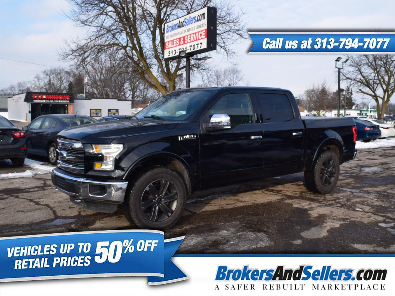 2016 Ford F-150 4WD SuperCrew 145" King Ranch