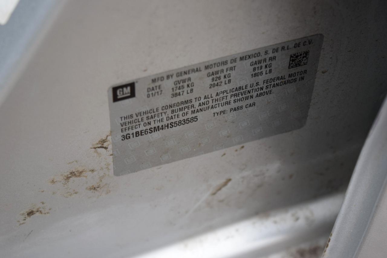 Chevrolet Cruze 4dr HB 1.4L LT w/1SD 2017