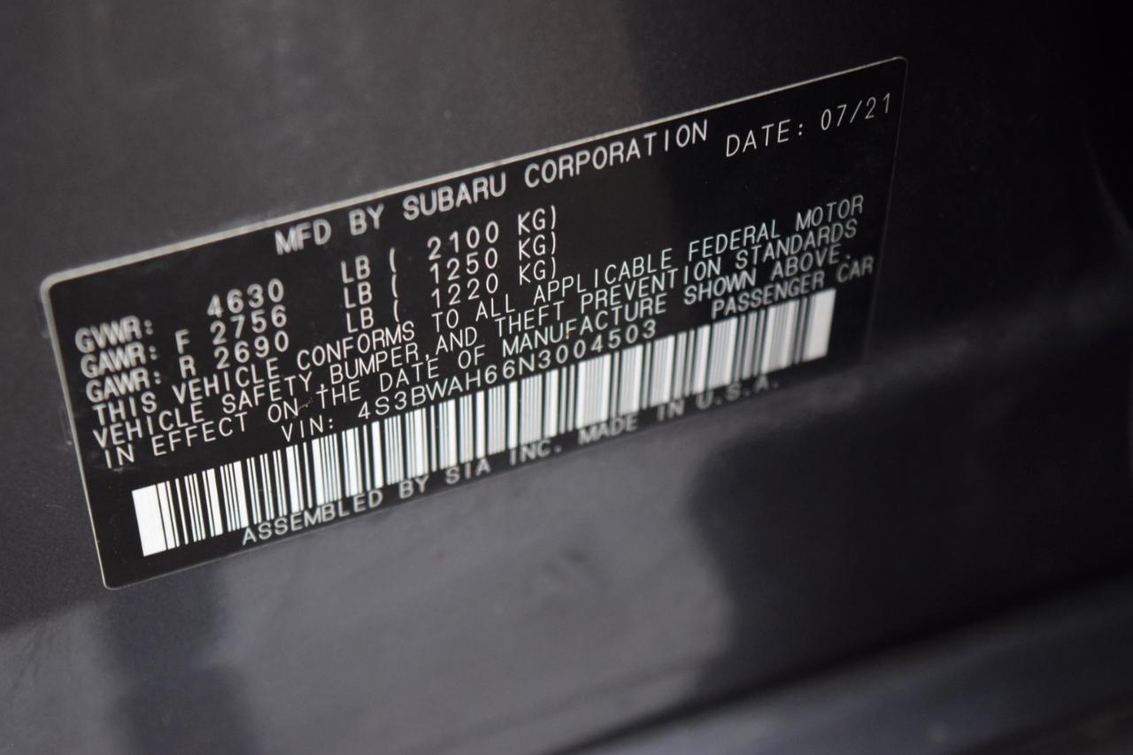 Subaru Legacy Sport CVT 2022