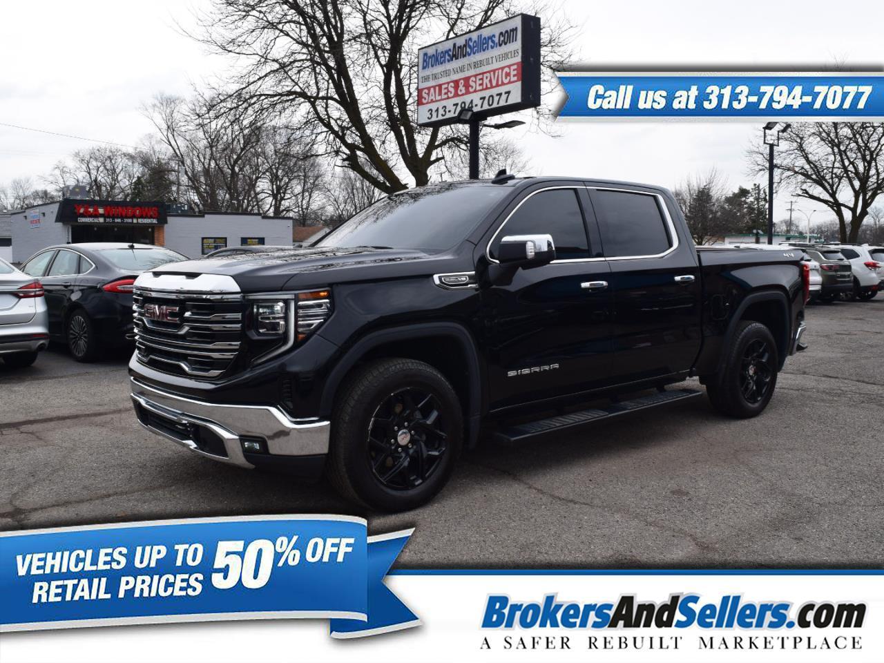2022 GMC Sierra 1500 4WD Crew Cab 147" SLT