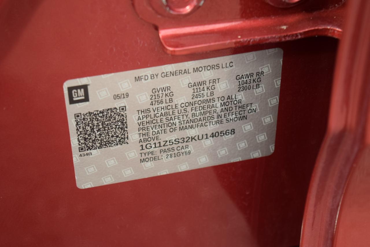 Chevrolet Impala  2019