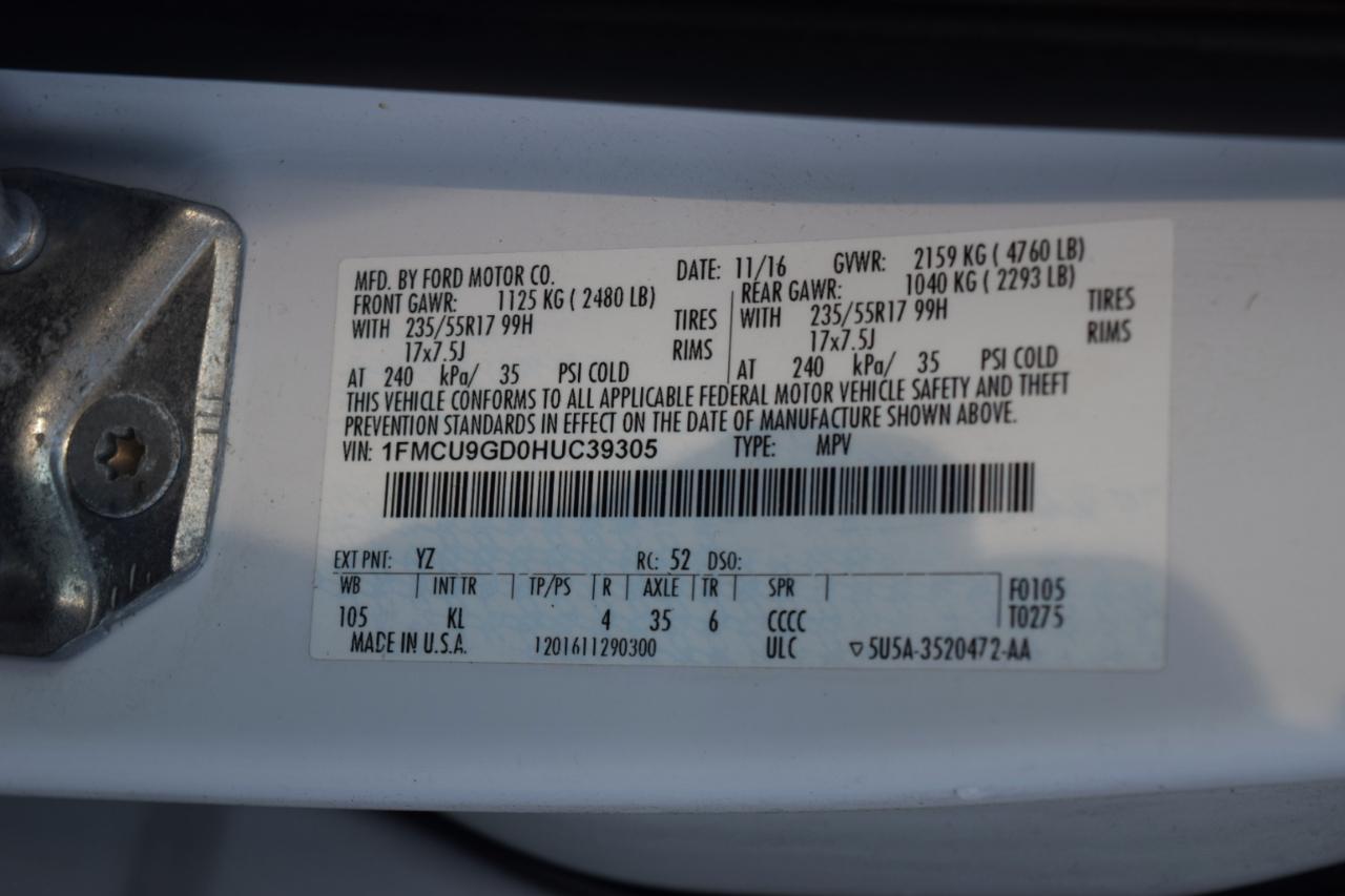 Ford Escape SE 4WD 2017