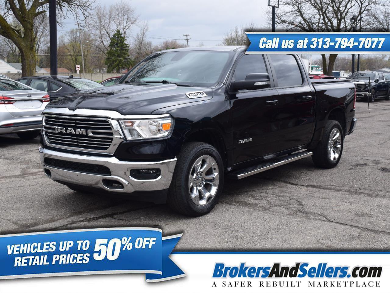 2021 RAM 1500 Big Horn 4x4 Crew Cab 5'7" Box