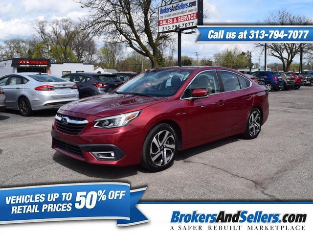 Red 2022 Subaru Legacy Limited XT AWD Sedan All-Wheel Drive Automatic