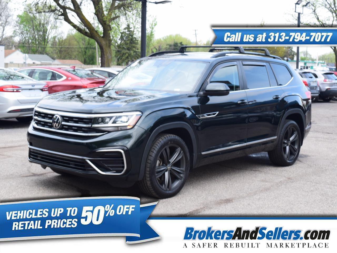 2021 Volkswagen Atlas 3.6L V6 SE w/Technology R-Line 4MOTION