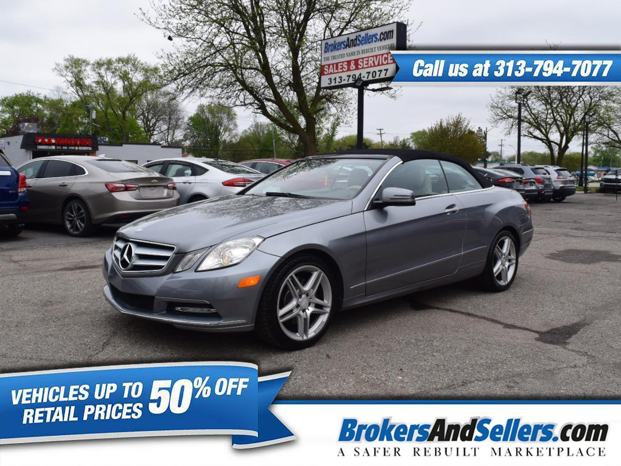 2011 Mercedes-Benz E-Class 2dr Cabriolet E 350 RWD