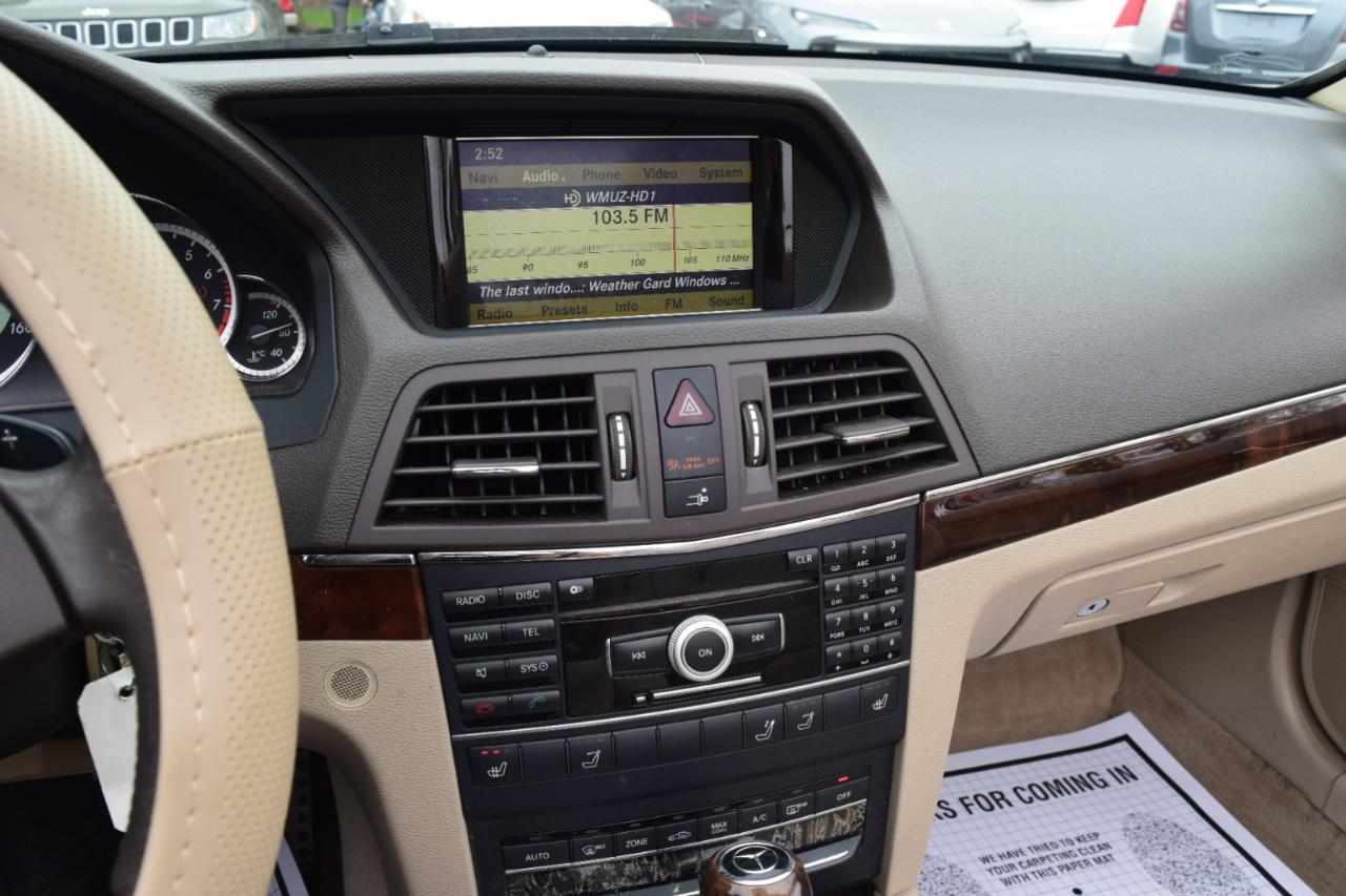 Mercedes-Benz E-Class 2dr Cabriolet E 350 RWD 2011