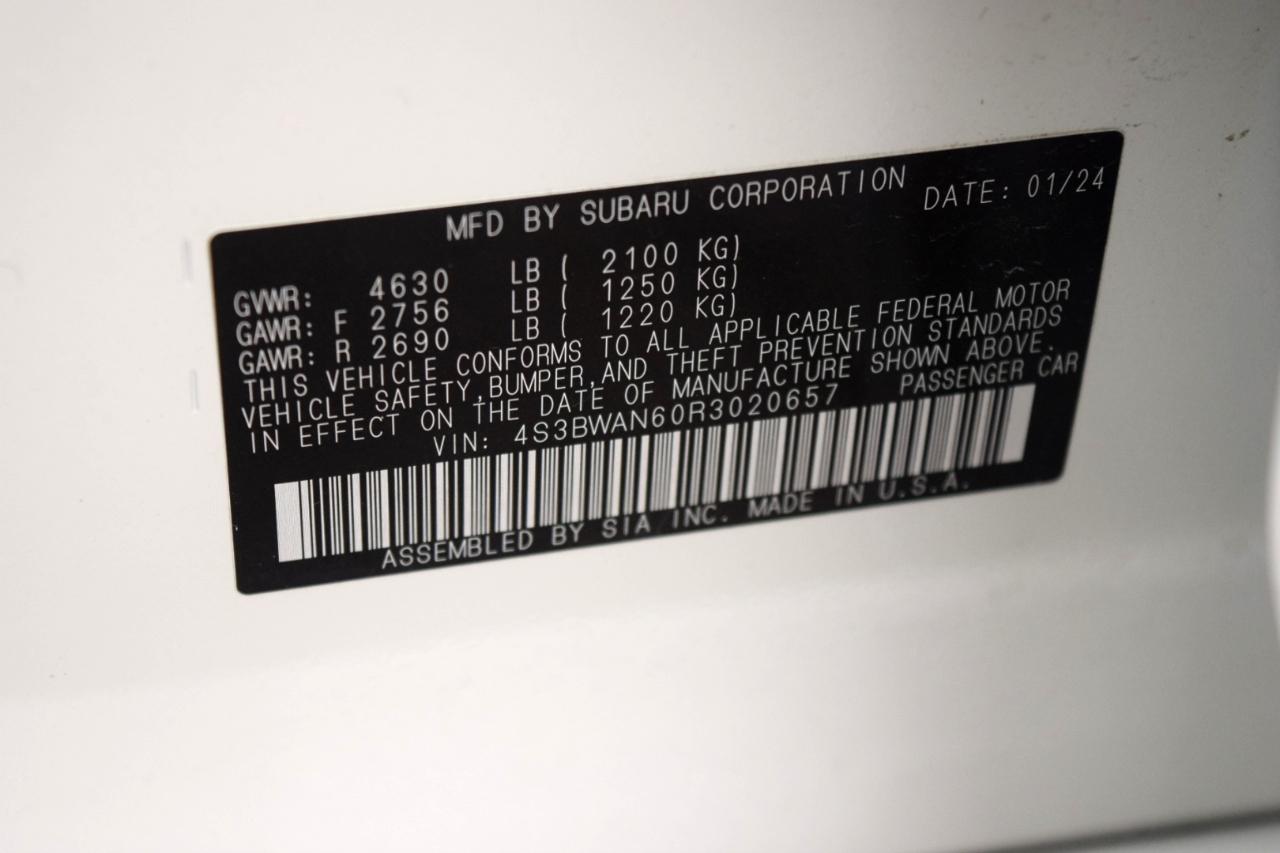 Subaru Legacy Limited AWD 2024