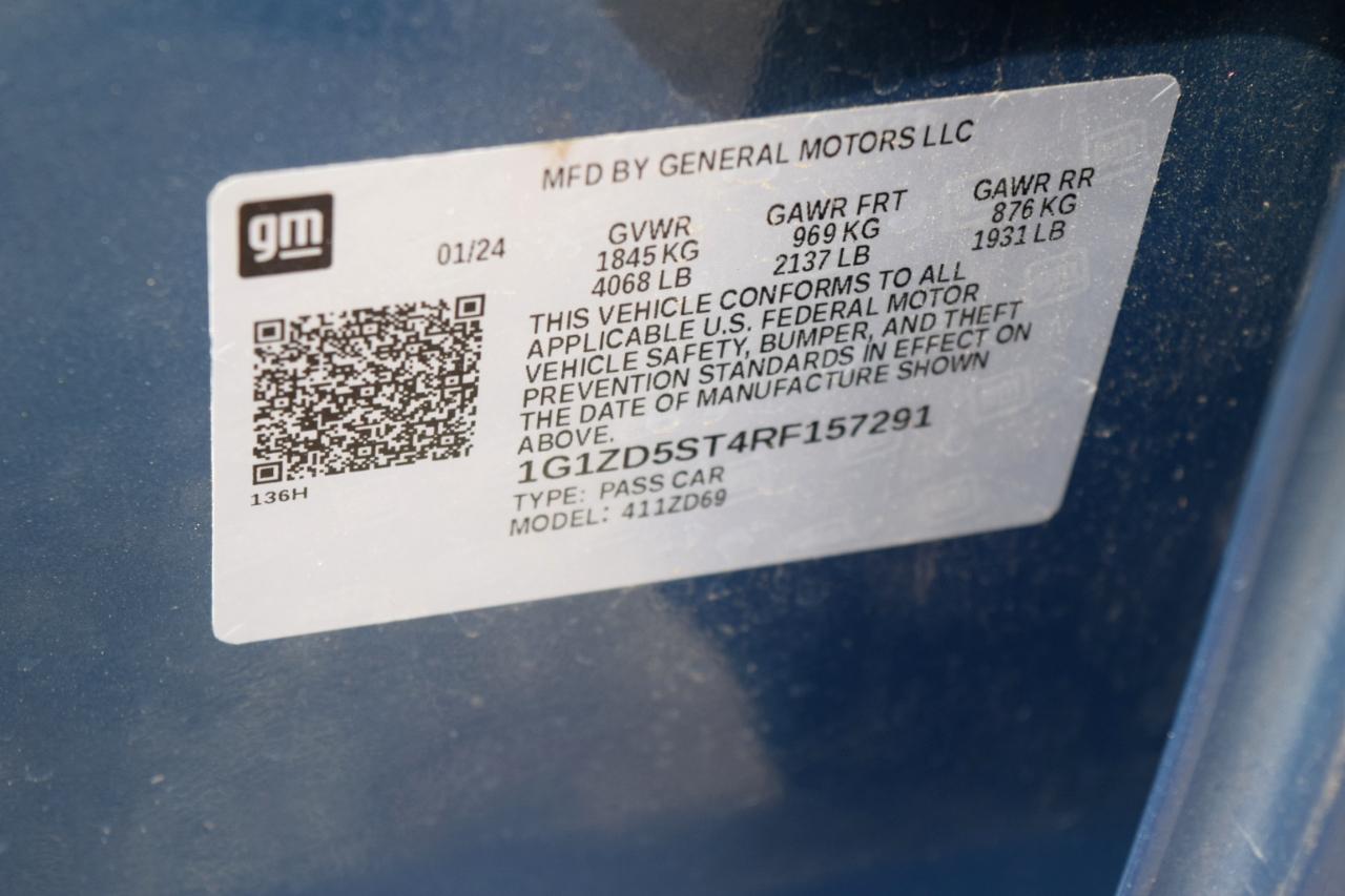 Chevrolet Malibu 4dr Sdn 1LT 2024