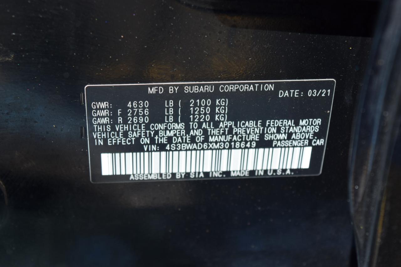 Subaru Legacy Premium CVT 2021